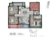 国鸿北辰铭筑_4室2厅2卫 建面89平米