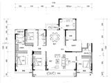 鸿翔百盛东望金邸_4室2厅3卫 建面192平米