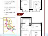 银河中心_2室2厅1卫 建面60平米