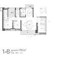 环球融创会展上东区_4室2厅3卫 建面170平米