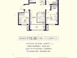 聚恒逸居馨苑_3室2厅1卫 建面116平米