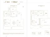 中海江山望_3室2厅3卫 建面185平米