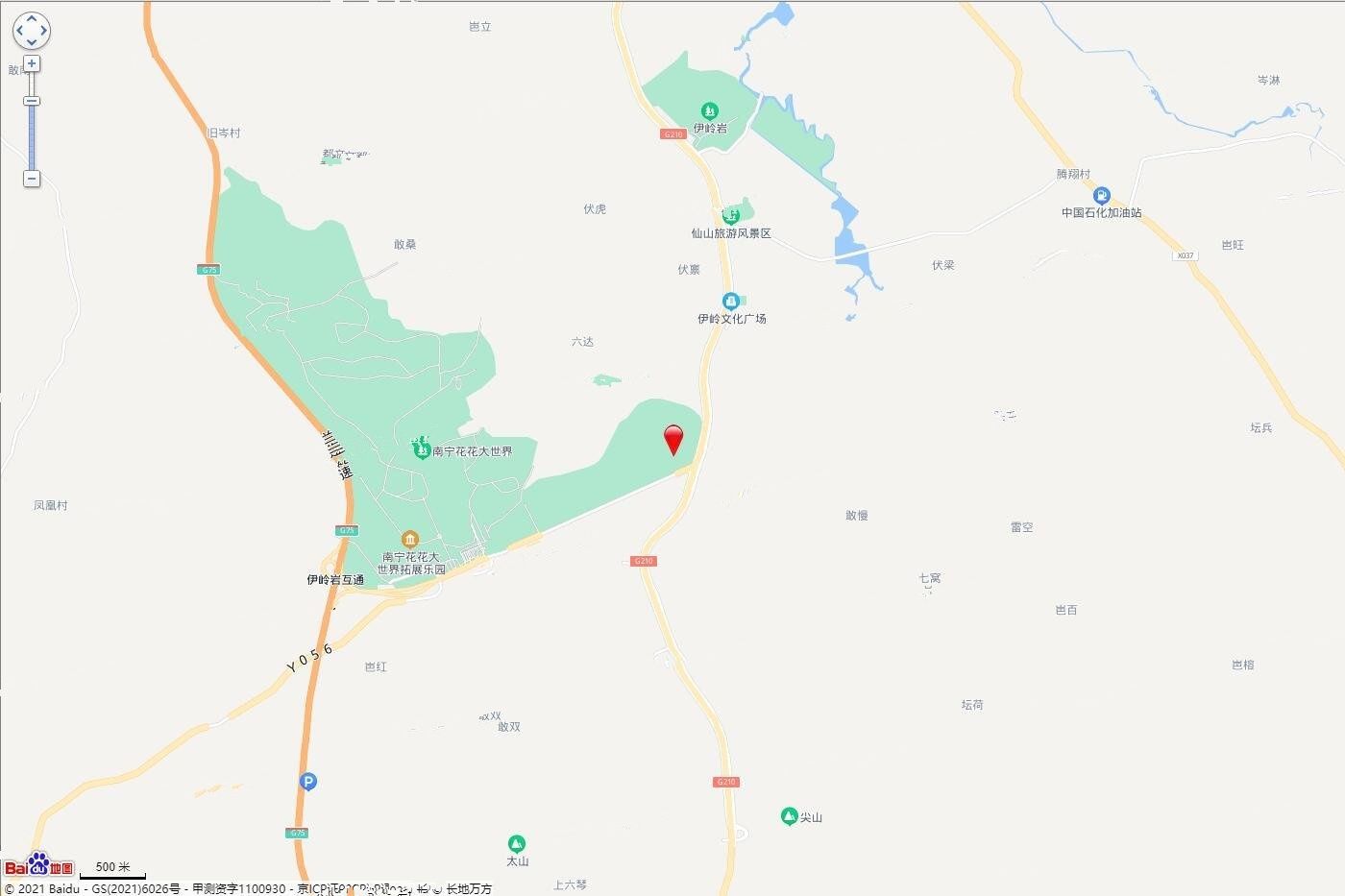 武鸣区伊岭高速收费站东面2021088地块