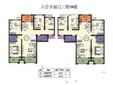 六合幸福门六合公寓_4室2厅2卫 建面154平米