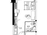 曲建唐寓_A户型45㎡ 建面45平米