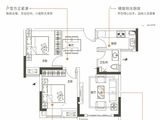 鼎盛璟城_2室2厅1卫 建面79平米