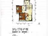 东湖公馆_2室2厅2卫 建面96平米