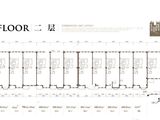 金隅翡丽私享匯_2号楼2层平面图 建面1500平米