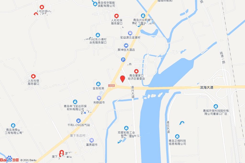 黄岛区204国道东、滨海大道北