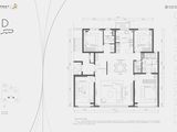 中海兴叁號院_4室2厅2卫 建面186平米