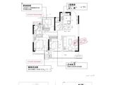 保利紫云云起_3室2厅2卫 建面98平米