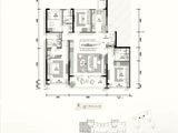 绿城晓月和风_4室2厅3卫 建面160平米