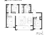 世园金茂府_3室2厅2卫 建面120平米