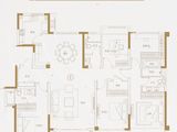 佳运汇龙府_5室2厅3卫 建面208平米