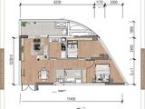 湛江招商国际邮轮城_2室1厅1卫 建面84平米