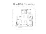 龙河新城_3室2厅2卫 建面109平米