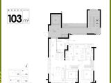 理想之地_3室2厅2卫 建面103平米