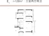 武汉城建中央云城_3室2厅2卫 建面128平米