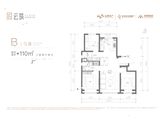 朝阳港云筑_3室2厅2卫 建面110平米