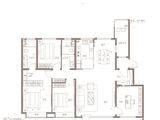 贻成学府尊邸_4室2厅2卫 建面154平米