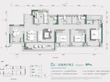 绿城重庆春风晴翠_4室2厅2卫 建面99平米