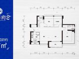 鸿荣源珈誉府2区_3室2厅2卫 建面87平米