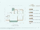 保利新川天珺_4室2厅2卫 建面143平米