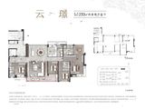 建发城投缦云_4室2厅4卫 建面230平米