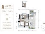 增城城投南香雅居_3室2厅2卫 建面110平米