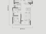 保利军运村_3室2厅2卫 建面127平米